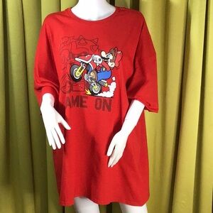 Mario Nintendo t shirt size 2X lot197 nwot